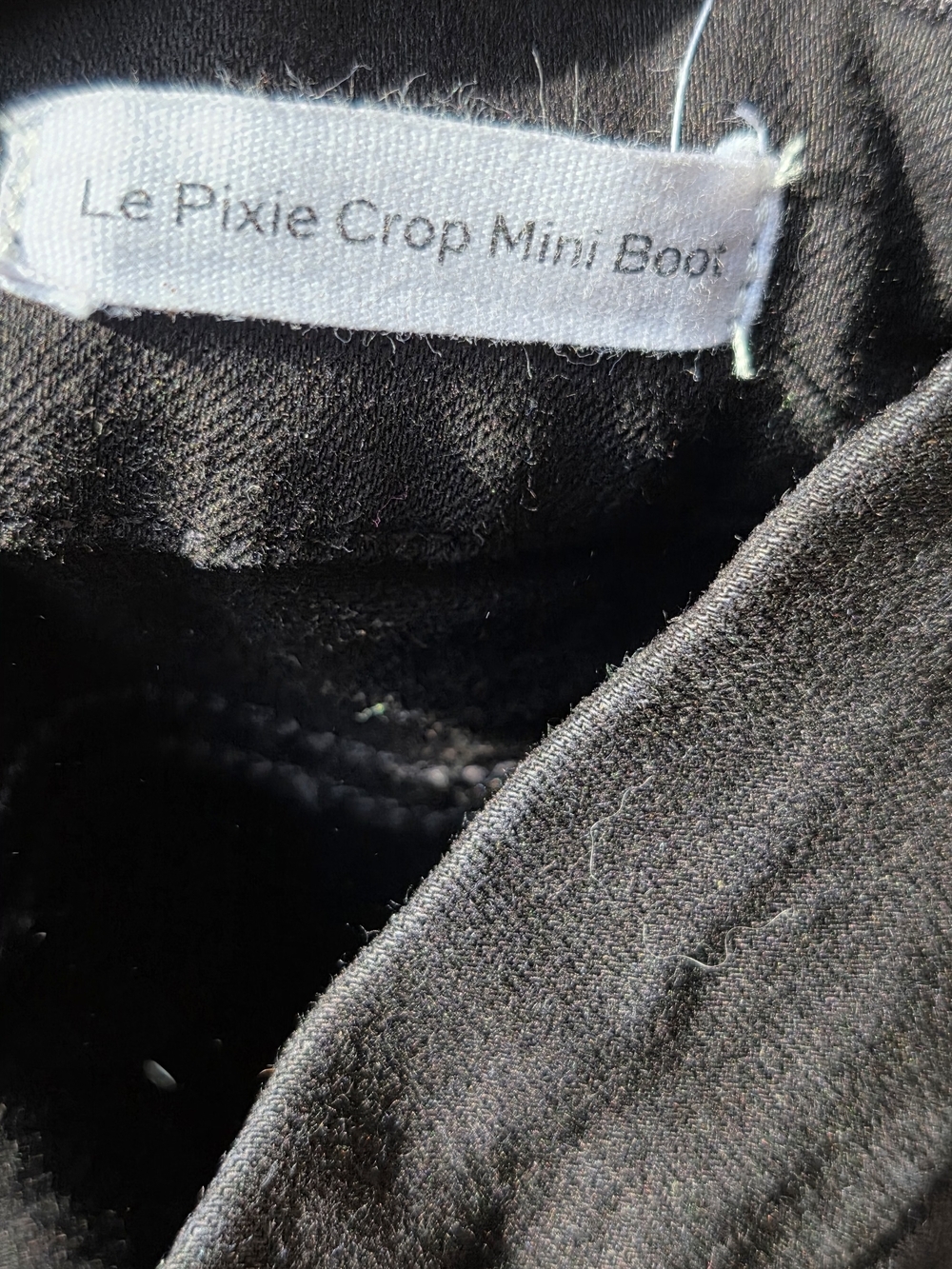 FRAME Women's Le Pixie Crop Mini Boot Jeans, - Picture 15 of 16